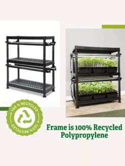 Stack-n-Grow Lights - 2-Tier System -Backyard Bloomers 8608905 3