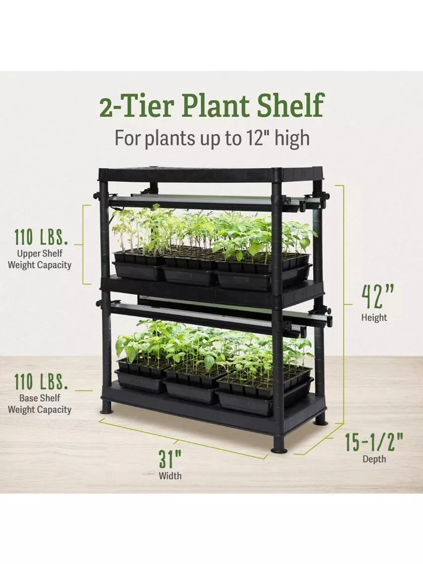 LED Stack-n-Grow Lights - 2-Tier System 4 LED Stack-n-Grow Lights - 2-Tier System - Image 2