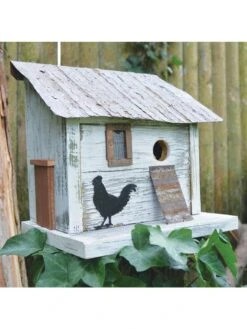 Cumberland Chicken Coop Bird House -Backyard Bloomers 8608916 01v cumberland chicken coop bird house