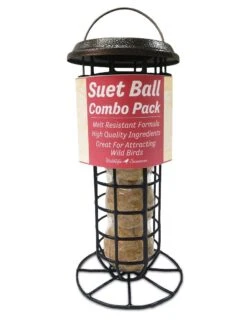 Suet Ball & Feeder Combo Set 8 Suet Ball & Feeder Combo Set -Backyard Bloomers 8608919 01v