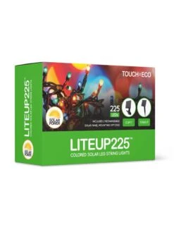 Solar LED String Lights, Lightup225™ -Backyard Bloomers 8609142 01V tif