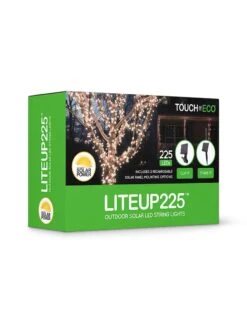 Solar LED String Lights, Lightup225™ -Backyard Bloomers 8609142 02V tif