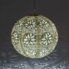 Soji Stella Boho Globe Lantern -Backyard Bloomers 8609144 03V