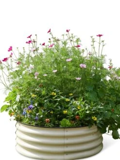 Birdies™ Round Metal Raised Bed -Backyard Bloomers 8609150 06525 tif
