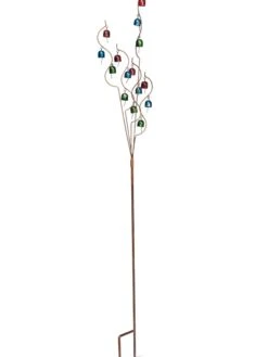 Bells Spiral Garden Stake 5 Bells Spiral Garden Stake -Backyard Bloomers 8609158 4954 tif