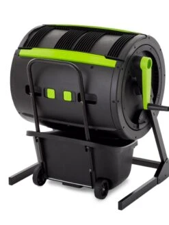 Maze Compost Tumbler And Cart Combo -Backyard Bloomers 8609198 04V tif