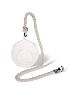 Mini Blown-Glass Hanging Terrarium, Set Of 2 -Backyard Bloomers 8609218 4734