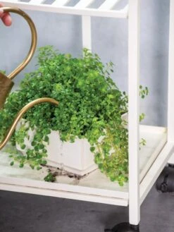 Oslo 2-Tier Plant Stand With Folding Shelves -Backyard Bloomers 8609220 4137 tif 1