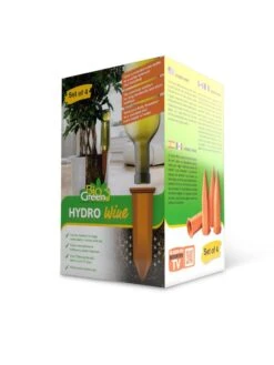 Hydro Wine Container Watering System, Set Of 4 -Backyard Bloomers 8609224 12V tif