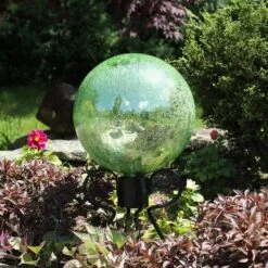 Achla Designs Gazing Globe 12" -Backyard Bloomers 8609323 02V jpg