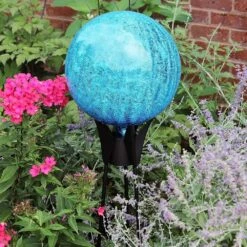 Achla Designs Gazing Globe 12" -Backyard Bloomers 8609332 01V jpg