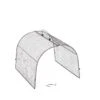 Chicken Wire Row Cloche Mid-Section, Extra Large -Backyard Bloomers 8609413 5044 tif