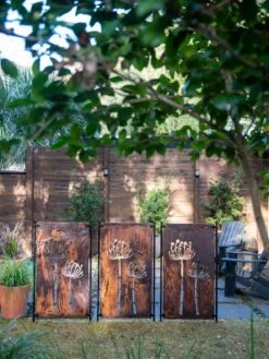 Queen Anne's Lace Corten Steel Screen 9 Queen Anne's Lace Corten Steel Screen -Backyard Bloomers 8609526 6301 tif