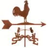 EZ Vane ® Rooster Weathervane -Backyard Bloomers 8609930 01v ez vane rooster weathervane