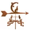 EZ Vane ® Coyote With Moon And Stars Weathervane -Backyard Bloomers 8609932 01v ez vane coyote with moon weathervane