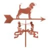 EZ Vane ® Beagle Weathervane -Backyard Bloomers 8609936 01v ez vane beagle weathervane