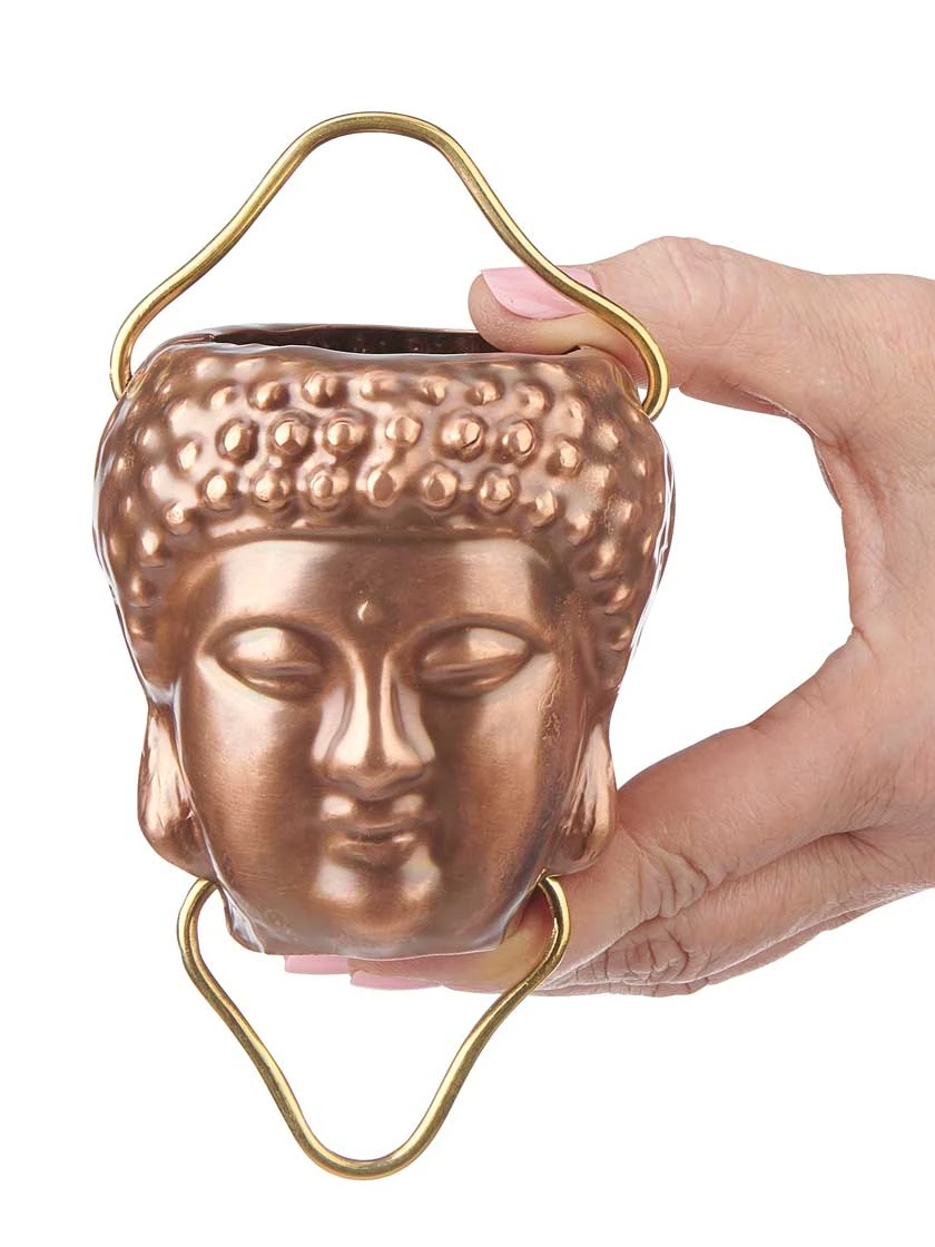Buddha Copper Rain Chains, 8.5' 4 Buddha Copper Rain Chains, 8.5' - Image 2