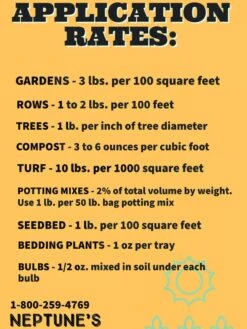 Neptune's Harvest Crab & Lobster Shell Plant Food, 4 Pound -Backyard Bloomers 8610162 04V tif