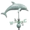 Dolphin Weathervane -Backyard Bloomers 8610227 02v dolphin weathervane blue verde