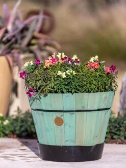 VegTrug® Build-a-Barrel Wooden Planter With Self-Watering Reservoir Tray, 18" 10 VegTrug® Build-a-Barrel Wooden Planter With Self-Watering Reservoir Tray, 18" -Backyard Bloomers 8610253 6747 tif