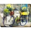 Blue And Yellow Bike Outdoor Wall Art, 1 Blue And Yellow Bike Outdoor Wall Art, -Backyard Bloomers 8610268 01v outdoor wall art blue and yellow bike