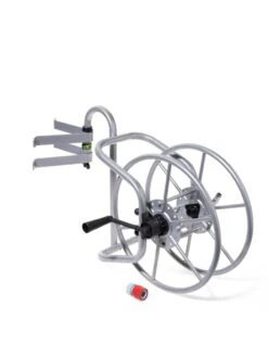 Mounted Lifetime Garden Hose Reel -Backyard Bloomers 8610298 9704 tif