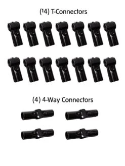 Connector Kit For DIY A Frame Plant Support -Backyard Bloomers 8610366 10113 tif