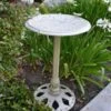 Twin Bird Floral Motif Birdbath -Backyard Bloomers 8610558 02v twin bird floral motif birdbath
