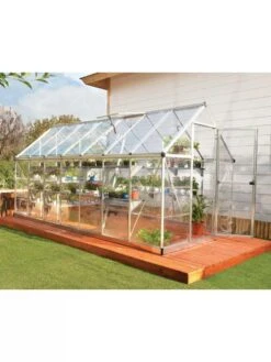 Canopia® By Palram Harmony™ Greenhouse, 6' X 14' -Backyard Bloomers 8610563 01V 3 4