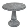 Round Patio Garden Table -Backyard Bloomers 8610576 14v exaco trading endura clay round patio garden table 1