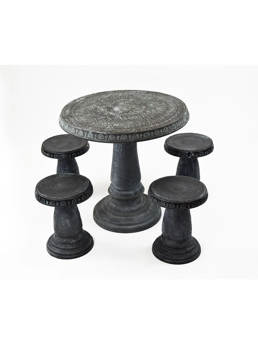 Round Patio Garden Table 6 Round Patio Garden Table - Image 4