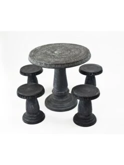 Stools, Set Of 4 13 Stools, Set Of 4 -Backyard Bloomers 8610576 15v