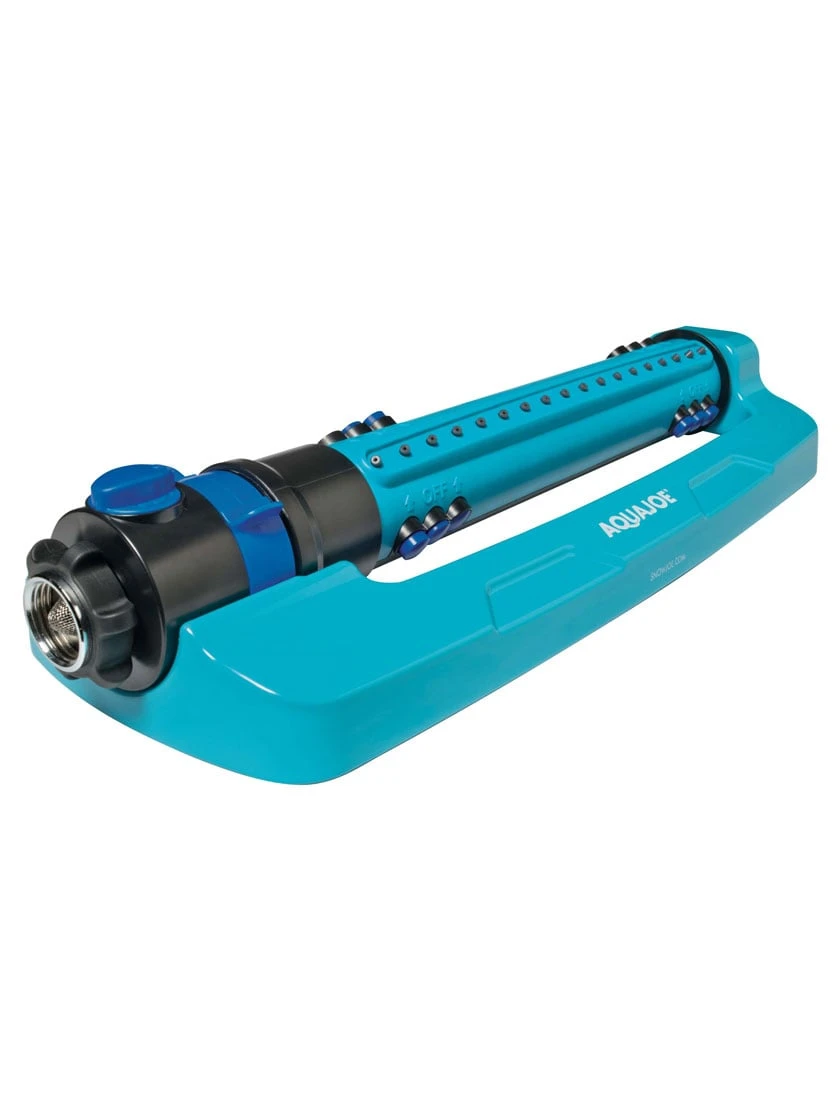 Aqua Joe AJ-OMS18-TRB Indestructible Metal Base Oscillating Sprinkler, 4500 Sq Ft Max Coverage 3 Aqua Joe AJ-OMS18-TRB Indestructible Metal Base Oscillating Sprinkler, 4500 Sq Ft Max Coverage