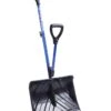 Snow Joe SJ-SHLV01 Shovelution Strain-Reducing Snow Shovel | 18-Inch | Spring Assisted Handle -Backyard Bloomers 8610666 01v snow joe strain reducing snow shovel