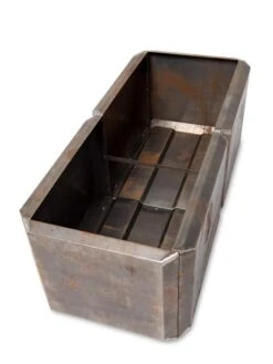 Corten Steel Modular Raised Bed, 2'x4' 10 Corten Steel Modular Raised Bed, 2'x4' -Backyard Bloomers 8610702 5143 tif