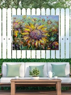 Sun Queen Outdoor Wall Art