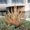 Desert Steel Sharkskin Agave Sculpture 1 Desert Steel Sharkskin Agave Sculpture -Backyard Bloomers 8610753 02v desert steel sharkskin agave