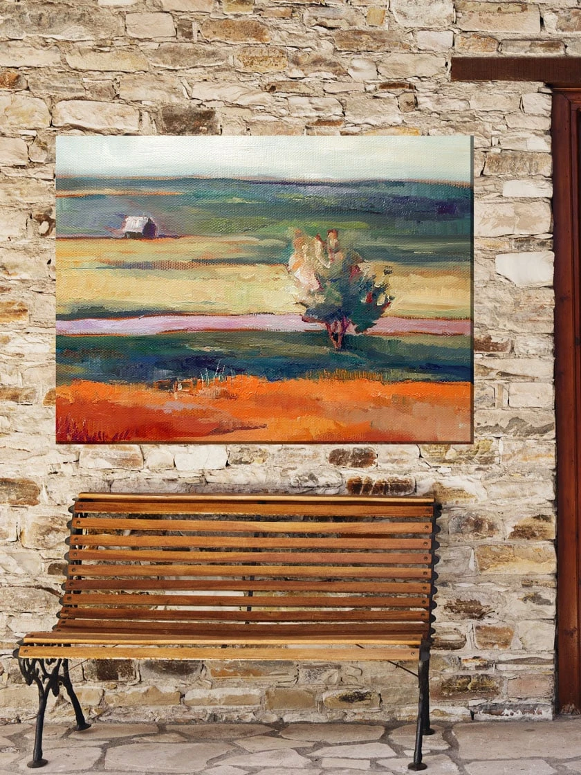 Lone Tree Outdoor Wall Art 3 Lone Tree Outdoor Wall Art