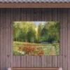 Wilderness Walk Outdoor Wall Art -Backyard Bloomers 8610790 02v wilderness walk outdoor wall art