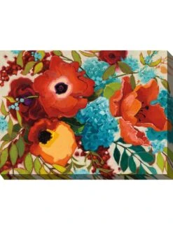 Festivity Outdoor Wall Art -Backyard Bloomers 8610792 01v