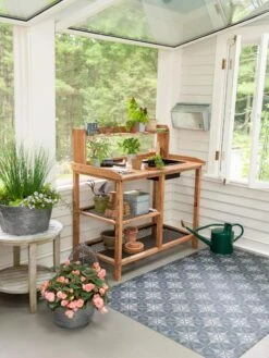 Galvanized Garden Tool Storage Box -Backyard Bloomers 8611009 021 tif