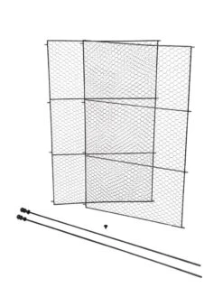 Tall Chicken Wire Critter Fence Extension Panel, Set Of 2 -Backyard Bloomers 8611021 1266 tif
