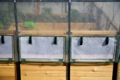 Garden In A Box With Greenhouse, 8' X 8' 16 Garden In A Box With Greenhouse, 8' X 8' -Backyard Bloomers 8611033 07V jpg