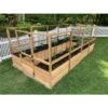 Garden In A Box With Deer Fence, 8' X 16' 2 Garden In A Box With Deer Fence, 8' X 16' -Backyard Bloomers 8611036 01V