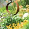 Corten Circle Garden Sculpture 1 Corten Circle Garden Sculpture -Backyard Bloomers 8611061 022 tif