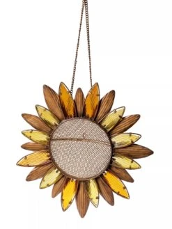 Glass Petal Sunflower Bird Feeder -Backyard Bloomers 8611063 0722 tif