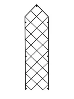 Lattice Gable Wall Trellis 9 Lattice Gable Wall Trellis -Backyard Bloomers 8611130 1000