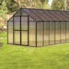 MONT Greenhouse, 8' X 20' -Backyard Bloomers 8611144 02v monticello greenhouse 8 x 20