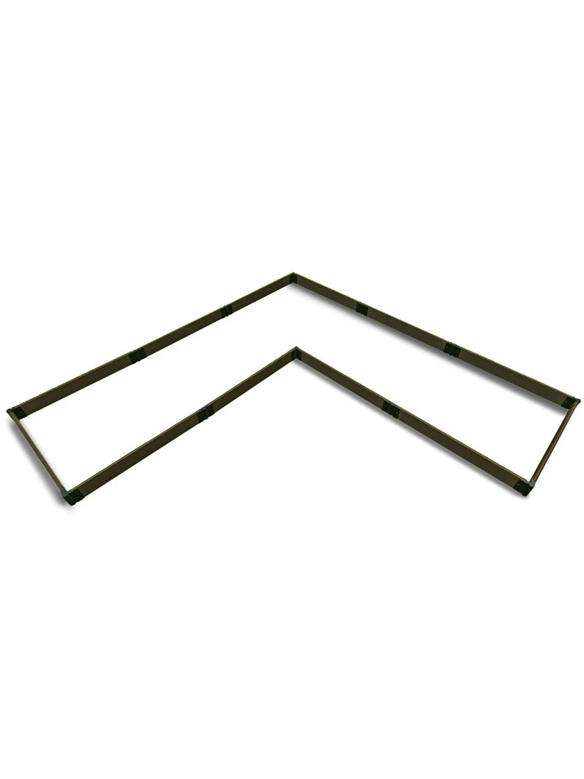 L-Shaped Composite Raised Bed, 12'x12' With 1" Boards 5 L-Shaped Composite Raised Bed, 12'x12' With 1" Boards - Image 3
