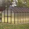 MONT Premium Greenhouse, 8' X 16' 1 MONT Premium Greenhouse, 8' X 16' -Backyard Bloomers 8611173 02v monticello premium greenhouse 8 x 16